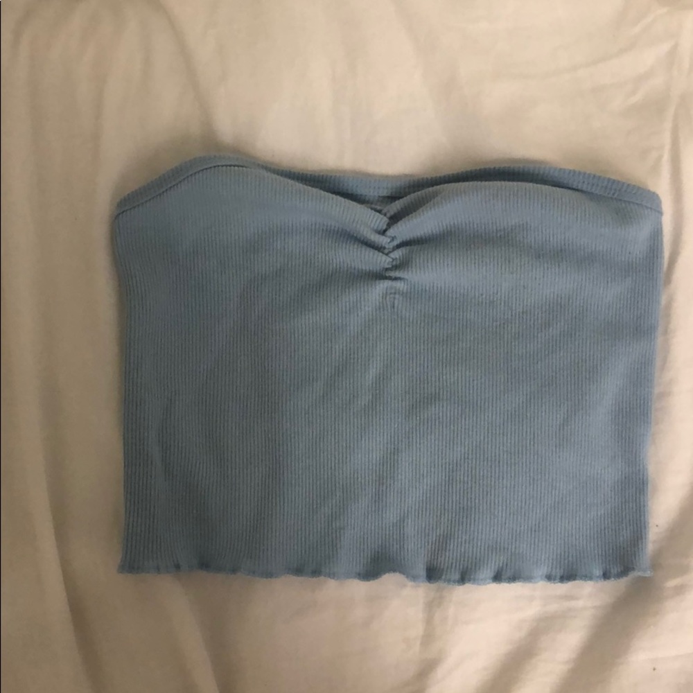 Light blue Pacsun tube top